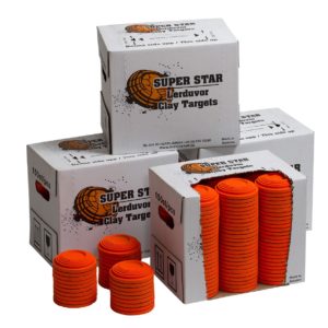 Super Star box of clay pigeons